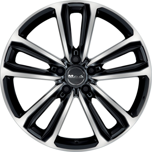 MAK Magma 18x7" 5x114.3мм DIA 76мм ET 45мм Black Mirror