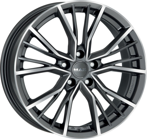 MAK Union 21x9.5" 5x112мм DIA 66.45мм ET 25мм Gun Met-Mirror Face
