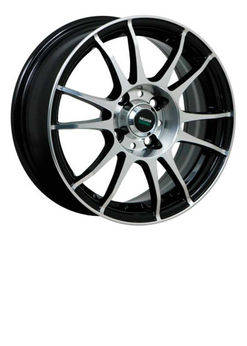 Megami MGM-3 15x6" 5x100мм DIA 60.1мм ET 50мм BKF