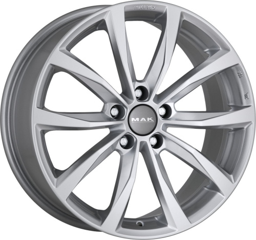 MAK Wolf 19x7.5" 5x114.3мм DIA 67.1мм ET 50мм Silver
