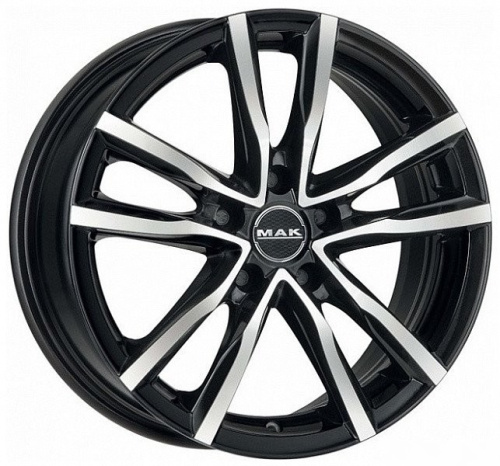 MAK Milano 18x8" 5x112мм DIA 57.1мм ET 50мм Black Mirror