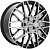 X'trike X-131M Geely Coolray 17x7" 5x114.3мм DIA 54.1мм ET 50мм BK/FP