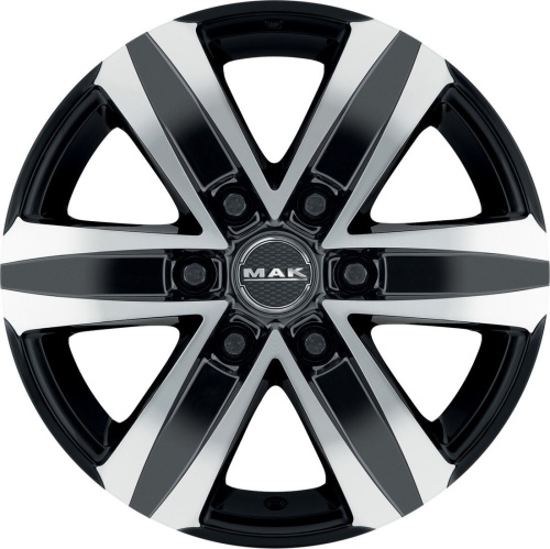 MAK Stone 6 20x8.5" 6x139.7мм DIA 67.1мм ET 38мм Black Mirror