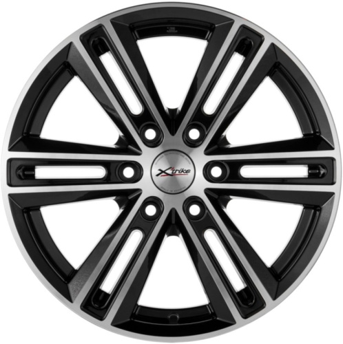 X'trike X-123 16x6.5" 5x139.7мм DIA 98.5мм ET 40мм BK/FP