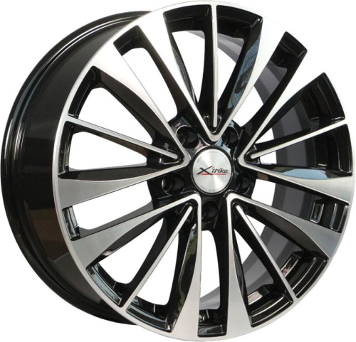 X'trike X-126 17x7" 5x100мм DIA 57.1мм ET 38мм BK/FP