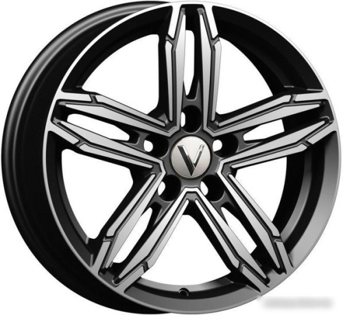 Vector B256 16x6.5" 5x114.3мм DIA 66.1мм ET 50мм Алмаз черный