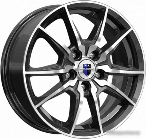 K&K Адамар 16x6.5" 5x105мм DIA 56.6мм ET 38мм Алмаз черный