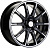 Khomen KHW1707 Rio/Solaris 17x6.5" 4x100мм DIA 54.1мм ET 44мм Black FP