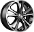 X'trike X-113 Geely Coolray 17x7" 5x114.3мм DIA 54.1мм ET 50мм BK/FP