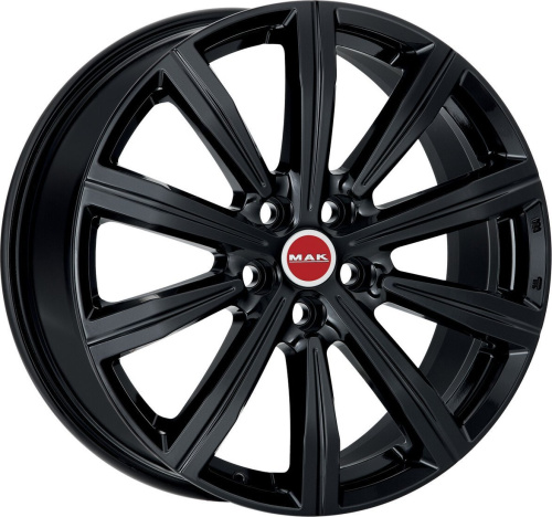 MAK Birmingham 19x8" 5x108мм DIA 63.4мм ET 45мм Gloss Black