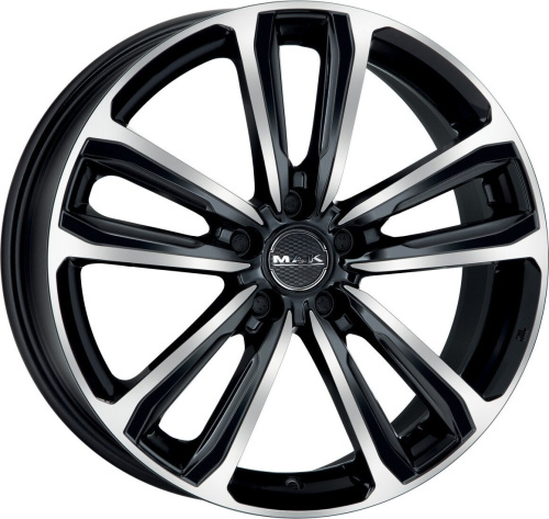 MAK Magma 18x7" 5x114.3мм DIA 76мм ET 45мм Black Mirror