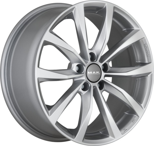 MAK Wolf 19x7.5" 5x114.3мм DIA 67.1мм ET 50мм Silver