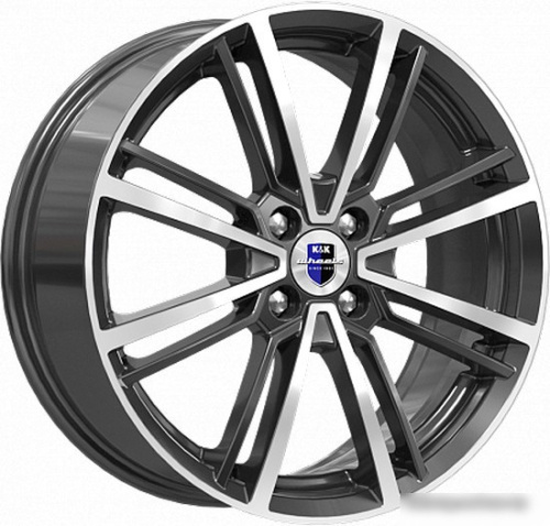 K&K Эрфурт 17x7" 5x105мм DIA 56.6мм ET 40мм Алмаз черный