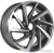 KDW KD1530 15x6" 4x100мм DIA 54.1мм ET 46мм Grey Front Polished