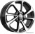 K&K KC861 15x6" 4x100мм DIA 60.1мм ET 50мм Алмаз Черный