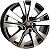 Vector R185 (17_Sportage) 17x7" 5x114.3мм DIA 67.1мм ET 48.5мм Черный с алмазной проточкой