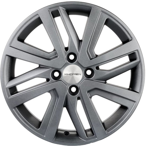 Khomen KHW1609 Stepway 16x6" 4x100мм DIA 60.1мм ET 37мм Gray