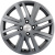 Khomen KHW1609 Stepway 16x6" 4x100мм DIA 60.1мм ET 37мм Gray