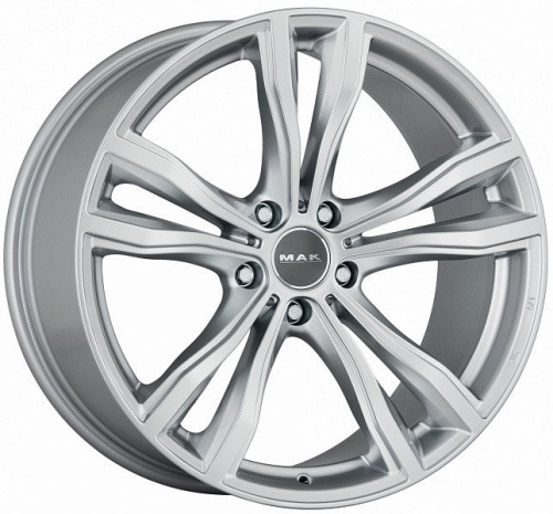 MAK X-Mode 19x9" 5x120мм DIA 74.1мм ET 18мм Silver