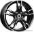 K&K Солар 17x7" 5x114.3мм DIA 67.1мм ET 40мм Алмаз черный