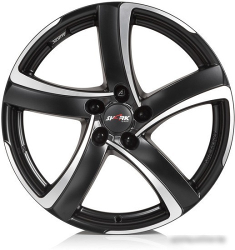 Alutec Shark 17x7.5" 5x100мм DIA 63.3мм ET 35мм Racing Black Frontpolished