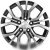 Khomen KHW1608 Grand Vitara 16x6.5" 5x114.3мм DIA 60.1мм ET 45мм (Black FP)