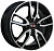 Alcasta M57 16x6.5" 4x100мм DIA 60.1мм ET 50мм BKF