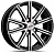 Alcasta M64 17x7" 5x108мм DIA 63.35мм ET 45мм BKF